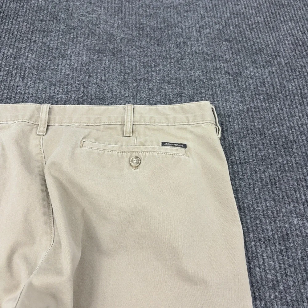 Eddie Bauer Pants Mens 40 Khaki Cotton Legend Classic Fit Chino Casual Outdoor